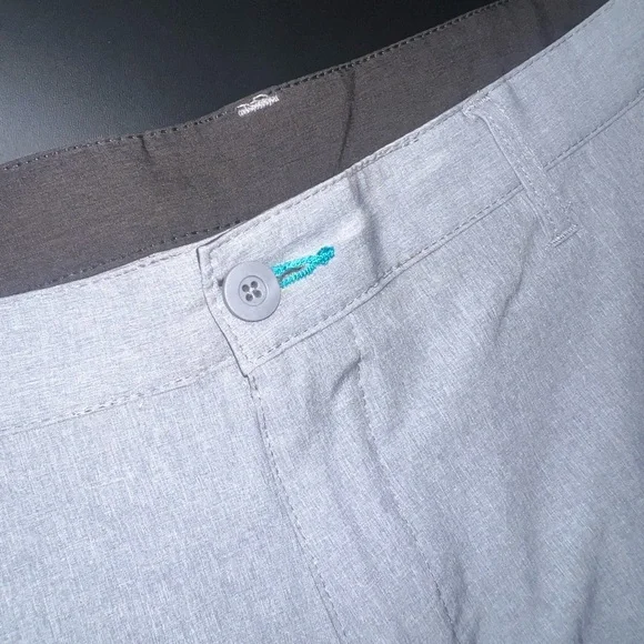 Burnside Men’s Land & Sea Shorts in Gray Size 36 NWOT - Picture 3 of 5